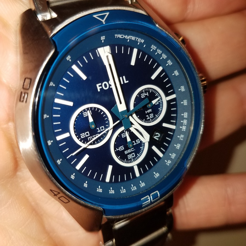 Fossil Mens Stainless Watch CH2841
